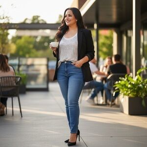 Sheer Rhinestone Studded Tank Top – Ivory